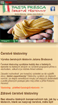 Mobile Screenshot of cerstve-testoviny.com